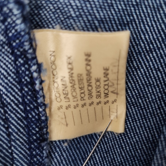 VESTI Blue Denim Maxi Dress Size S/P - Picture 15 of 15